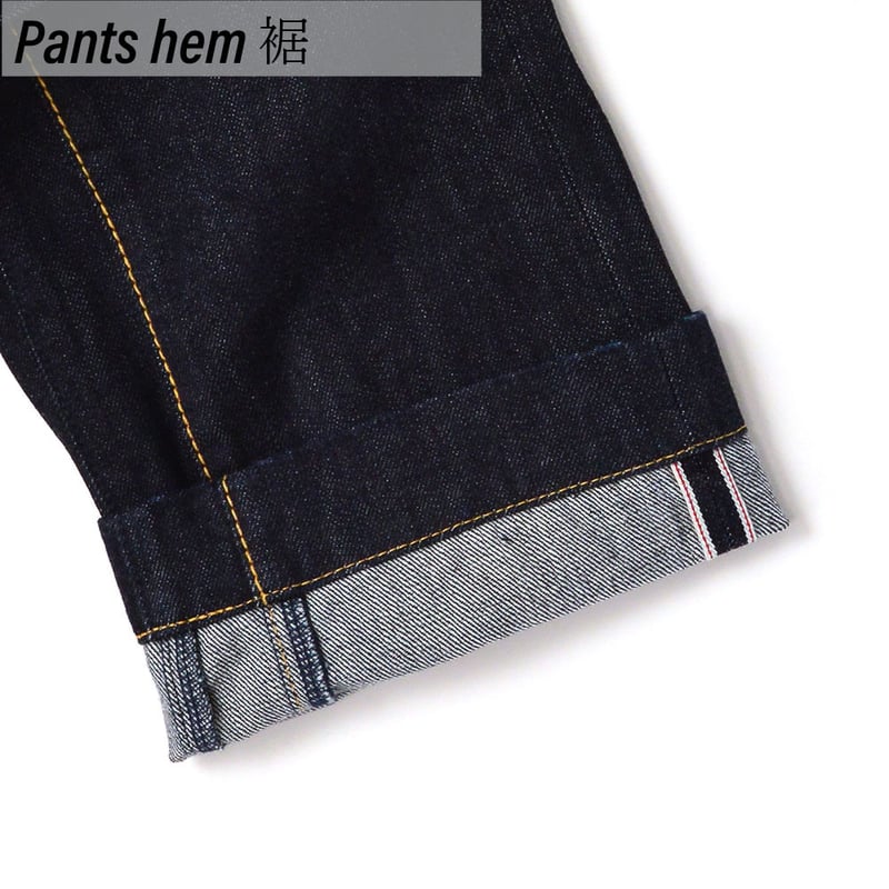 M321D commonplace セルビッチ ストレート | 倉敷デニムストリート