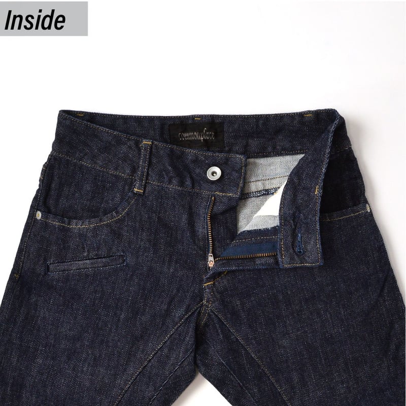 オーダー受付中　デニム柄 M406D commonplace ストレッチデニム タイトテーパード | 倉敷