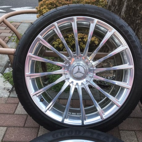 中古極上ホイール+タイヤ ベンツ Sクラス W222/W217用 純正 後期 MAYBACH マイバッハ 20インチ S550 S600 S560 S650 S63