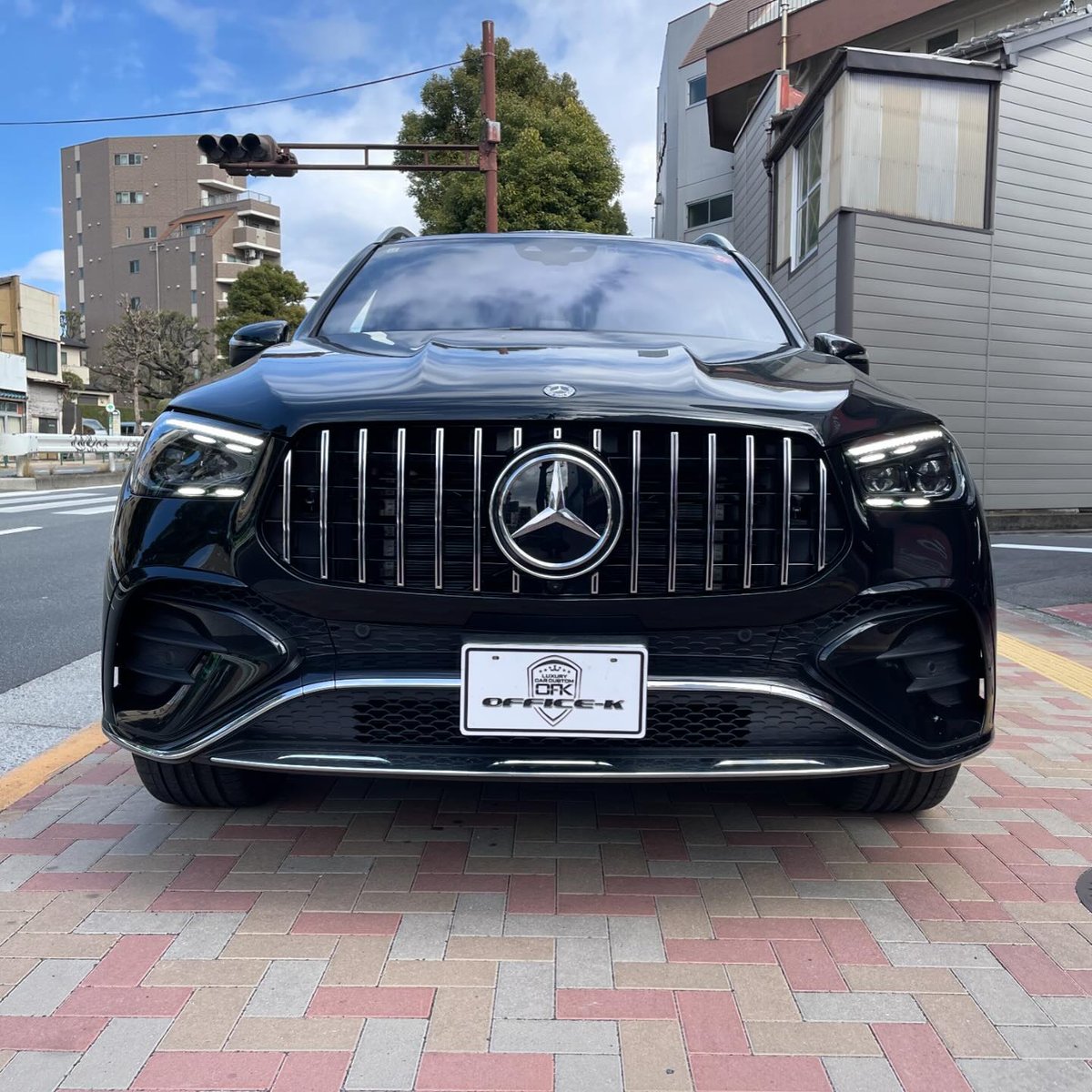 ベンツ GLEクラス W167 後期 AMG-Line専用 パナメリカーナグリル