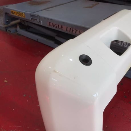 中古 ベンツ Gクラス W463 ゲレンデ 純正 リアバンパー 650カルサイトホワイト 管理R1