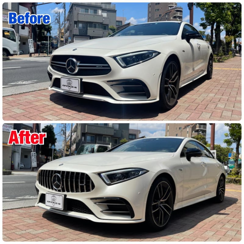ベンツ CLSクラス C257 パナメリカーナグリル 縦フィン/GTR仕様 ベンツ CLSクラス C257 パナメリカーナグリル 縦フィン/GTR仕様