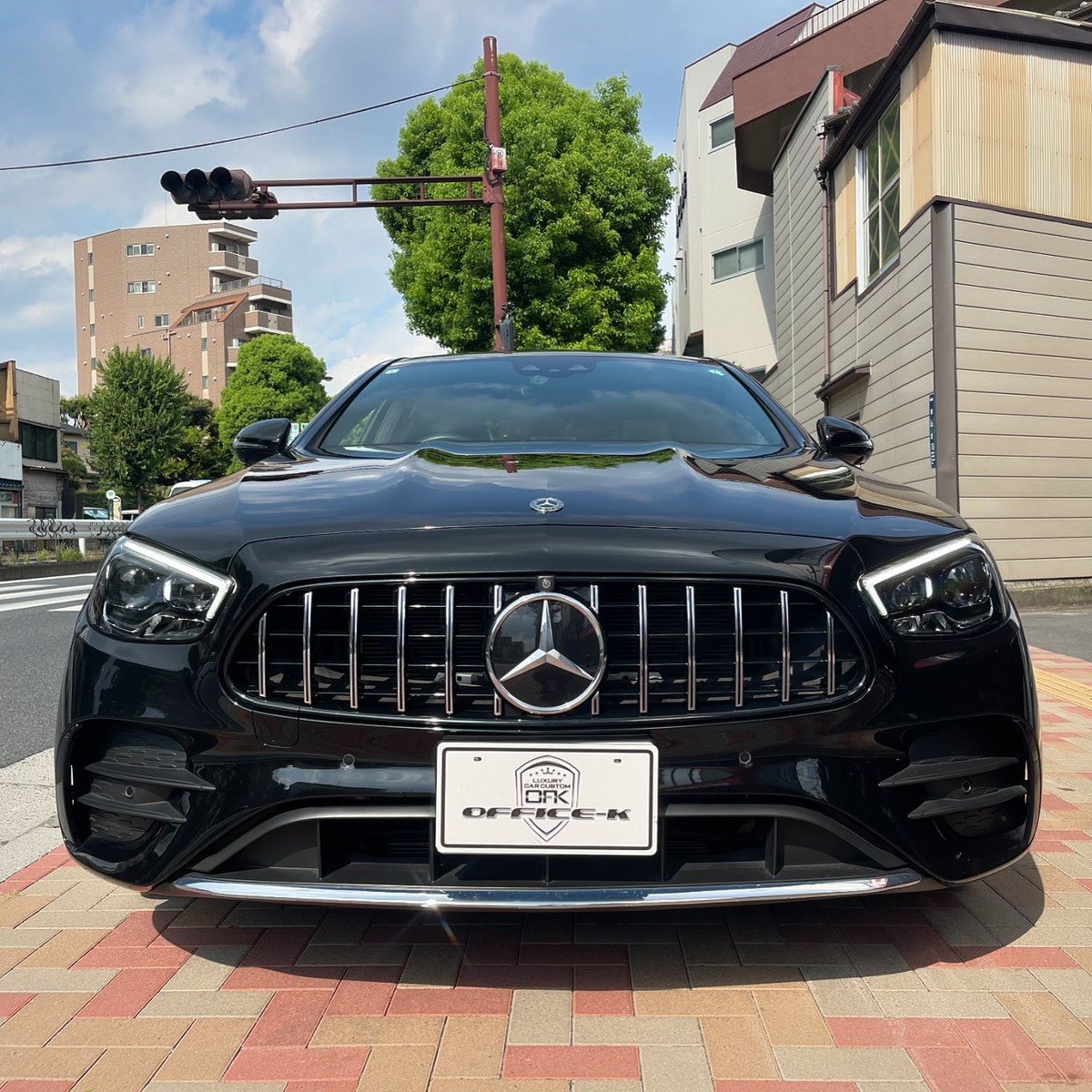 W213 パナメリカーナグリル ベンツ Eクラス W213 後期 スポーツバンパー用 パナメリカーナ