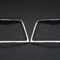 キャデラック エスカレード 2002y-2006y クロームメッキヘッドライトリング 商品番号0756