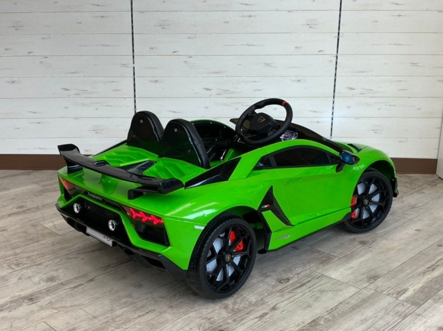 子供用 電動 カート ミニカー ランボルギーニ アベンタドール SVJ 乗用 ランボルギーニ社公認 アヴェンタドールSVJ 子供用電動乗用ミニカー