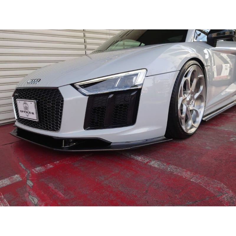 EARTH アウディ R8 4S 前期 2016y-2019y フロントリップスポイラー カー