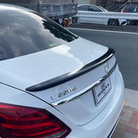 ベンツ Cクラス W205 セダン用 トランクスポイラー ブラック 商品番号4936