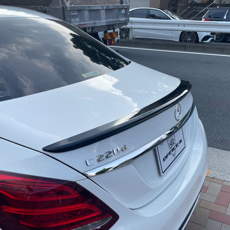 ベンツ Cクラス W205 セダン用 トランクスポイラー ブラック 商品番号4936