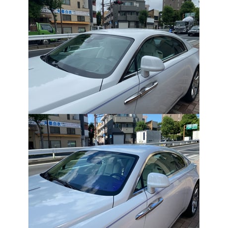 車検対応 ウィンドウ ゴーストフィルム施工 フロント3面 キャンペーン価格