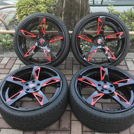 新品ホイール ベンツ W205 Cクラス FORGIATO COPIATO-ECL 20インチ 鍛造 フォージアート バリ山タイヤ付 C43/C350/C300