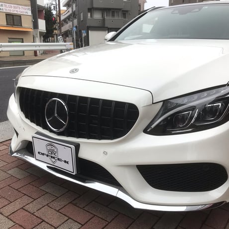 ベンツ Cクラス W205 前期 パナメリカーナグリル オールブラック 商品番号4530-4980