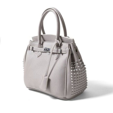 GLAMJAM　スタッズバッグ BOSS25 サイドONI×グレージュ×グレージュ×グレージュ　グラムジャム
