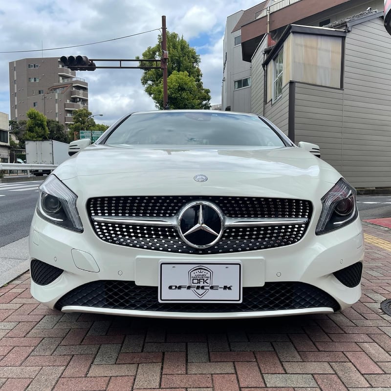ベンツ Aクラス W176 前期 ダイアモンドグリル シルバーフィン 商品