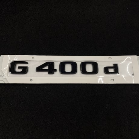 ベンツ Gクラス W463A 純正 ナイトパッケージ G400d エンブレム