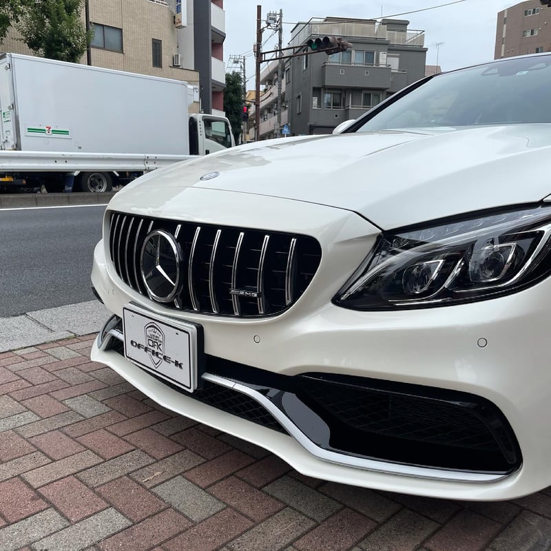 ベンツ Cクラス W205 前期 AMG C63専用 パナメリカーナグリル 商品番号