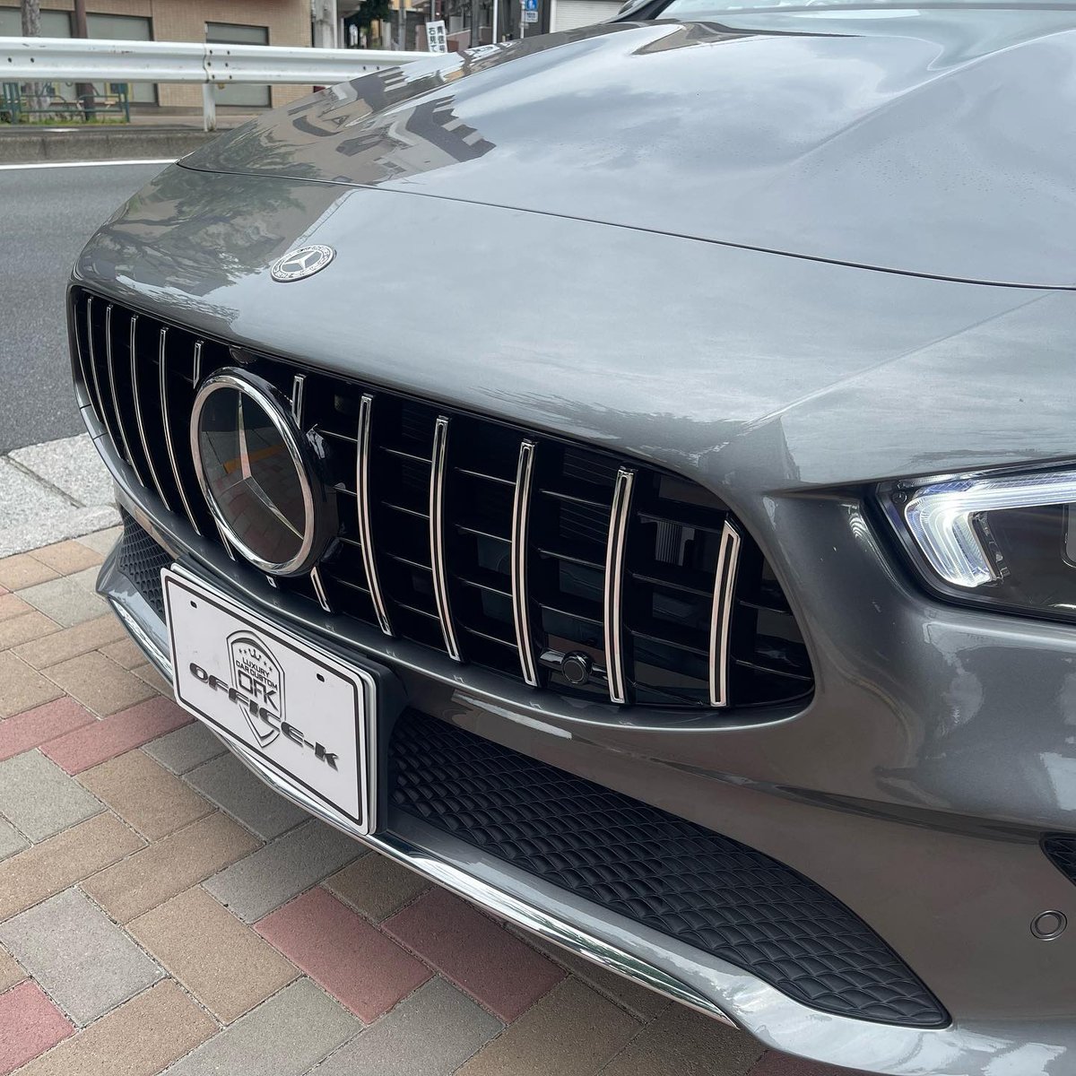 取付工賃込!! ベンツ CLAクラス C118/W118 前期 パナメリカーナグリル