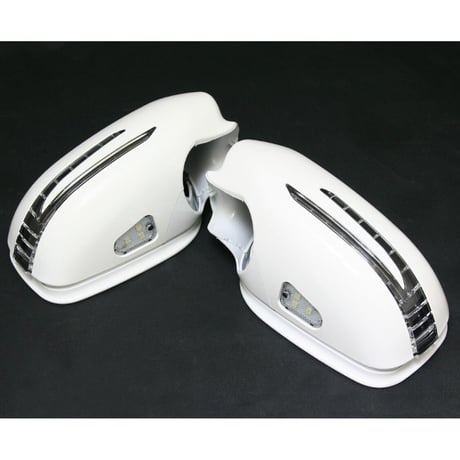 ベンツ Eクラス W211 後期 アローミラー 650カルサイト ホワイト 商品番号2394