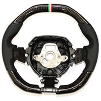 ランボルギーニ アヴェンタドール カーボンステアリング トリコロールカラー