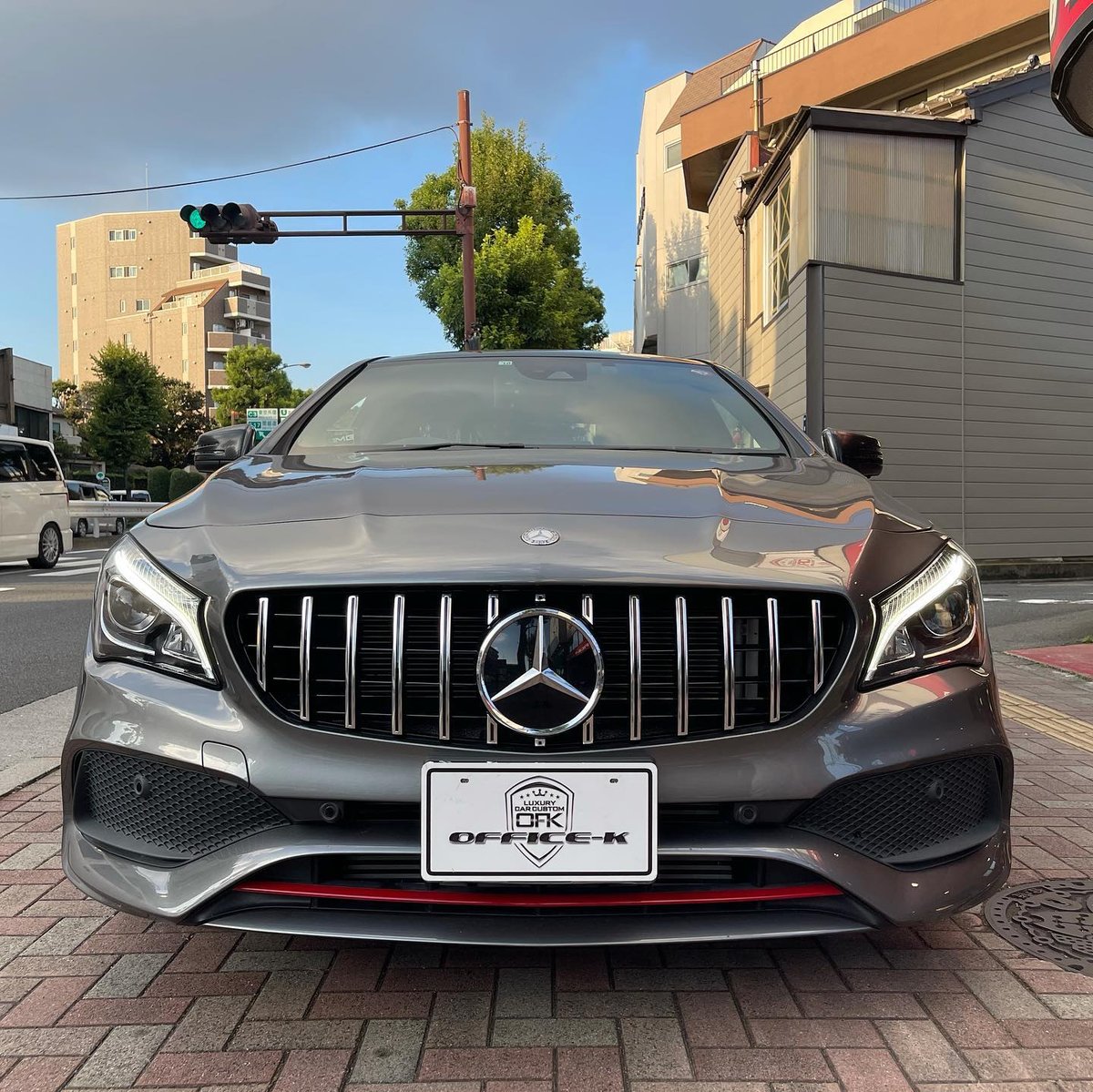 ベンツ CLAクラス W117/C117 前期 パナメリカーナグリル 縦フィン/GTR