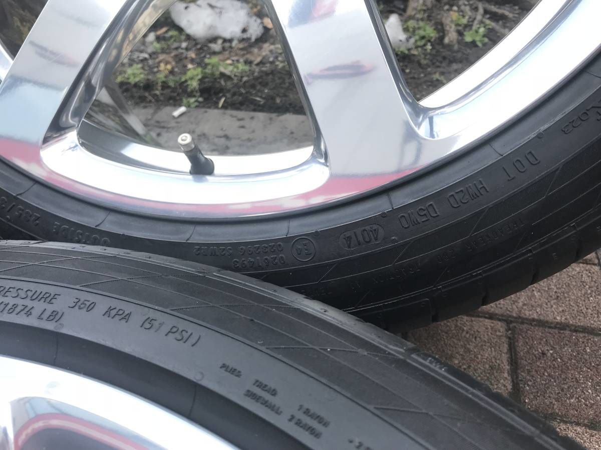 中古品 ロールスロイス 21インチ ホイールセット ゴースト/レイス