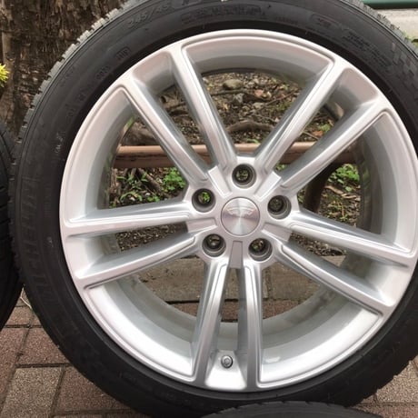 中古 テスラ モデルS 純正 19インチ タイヤ ホイール セット PCD120 TESLA MODELS