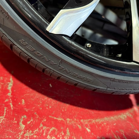 ジャンク レクサス LS500/LS500h FORGIATO MONTARE-ECL 22インチ セット ブラック/ポリッシュ LEXUS PCD120