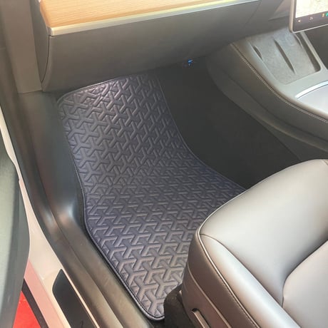 テスラ モデルY 右ハンドル車 ラグジュアリー フロアマット レザー各色 TESLA MODELY
