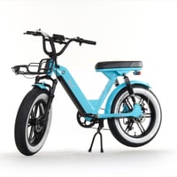 FLOW Life 電動アシスト 自転車 充電式 ターコイズ 商品番号4837