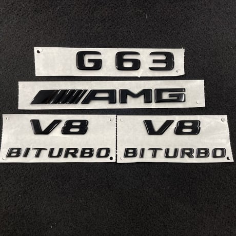 ベンツ Gクラス W463A G63 純正 ナイトパッケージ エンブレムセット