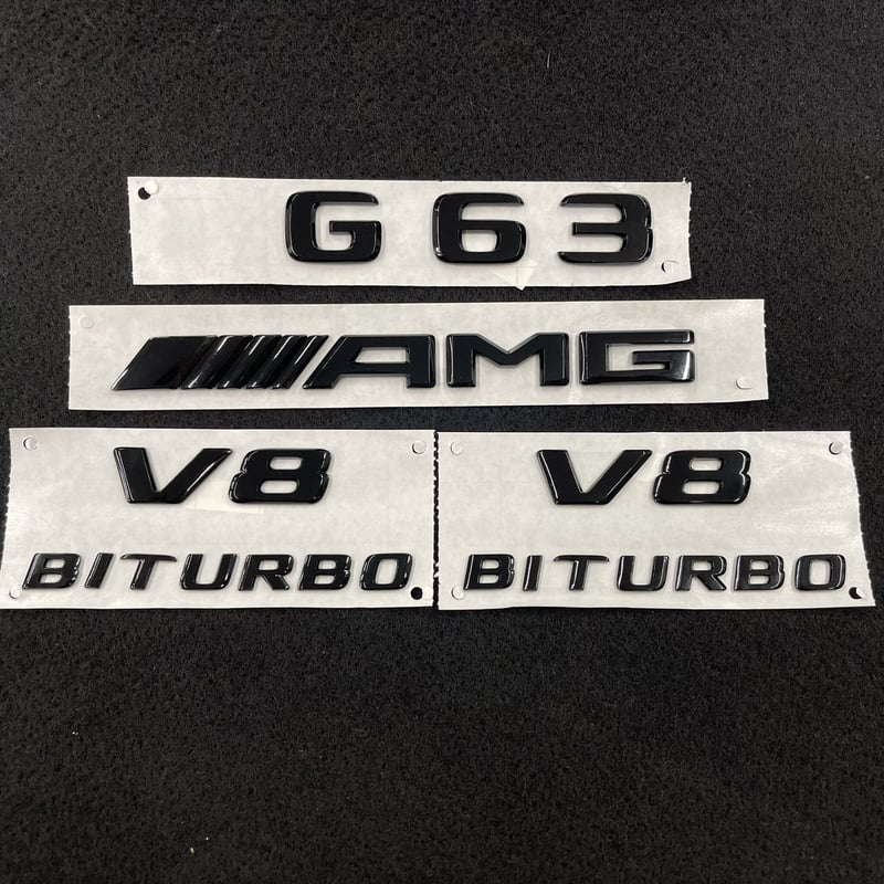 ベンツ Gクラス W463A G63 純正 ナイトパッケージ エンブレムセット