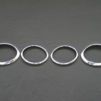 ジャガー Xタイプ 前期 クロームメッキヘッドライトリング jaguar 商品番号0600