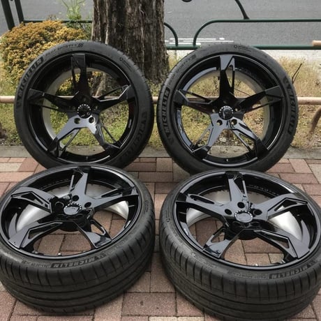 ホンダ NSX NC1 FORGIATO COPIATO-ECL 20インチ 鍛造 フォージアート バリ山タイヤ付 HONDA