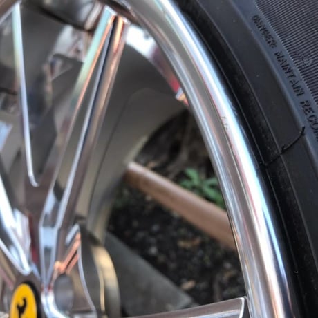 中古極上 フェラーリ F12/812用 ハイパーフォージド HF-LC5 HYPER FORGED フロント21/リア22インチ タイヤ付 鍛造 Ferrari ポリッシュ