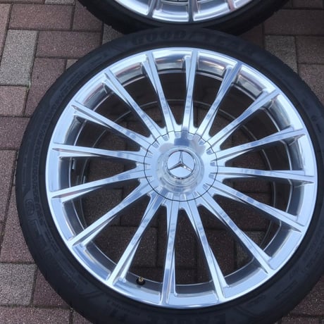 中古極上ホイール+タイヤ ベンツ Sクラス W222/W217用 純正 後期 MAYBACH マイバッハ 20インチ S550 S600 S560 S650 S63