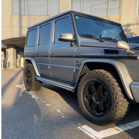 中古極上 ベンツ Gクラス W463 Rotiform SIX-OR 20インチ マットブラック+マッドテレイン G500/G550/G63/AMG/G350d PCD130 ロティフォーム