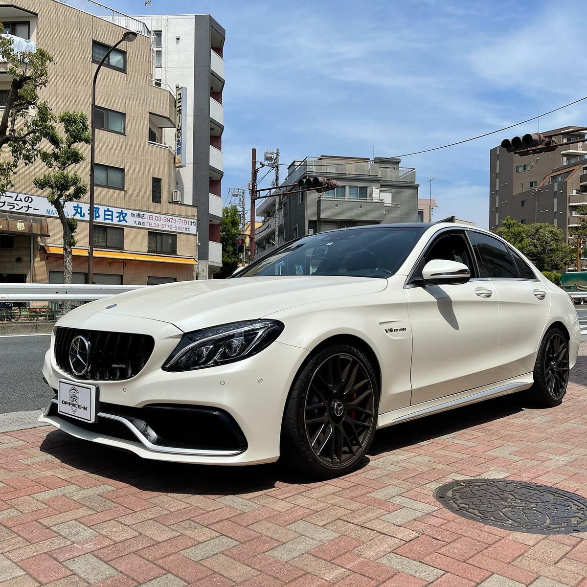 取付工賃込!! ベンツ Cクラス W205 前期 AMG C63専用 パナメリカーナ
