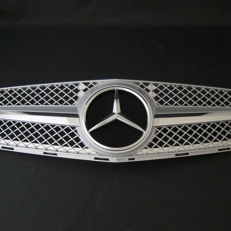 ベンツ Cクラス W204 SLスタイル ワンライングリル シルバー 商品番号