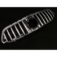 取付工賃込!! ベンツ Aクラス W177/V177 前期 カメラ付用 パナメリカーナグリル 縦フィン/GTR仕様 商品番号4978-4525