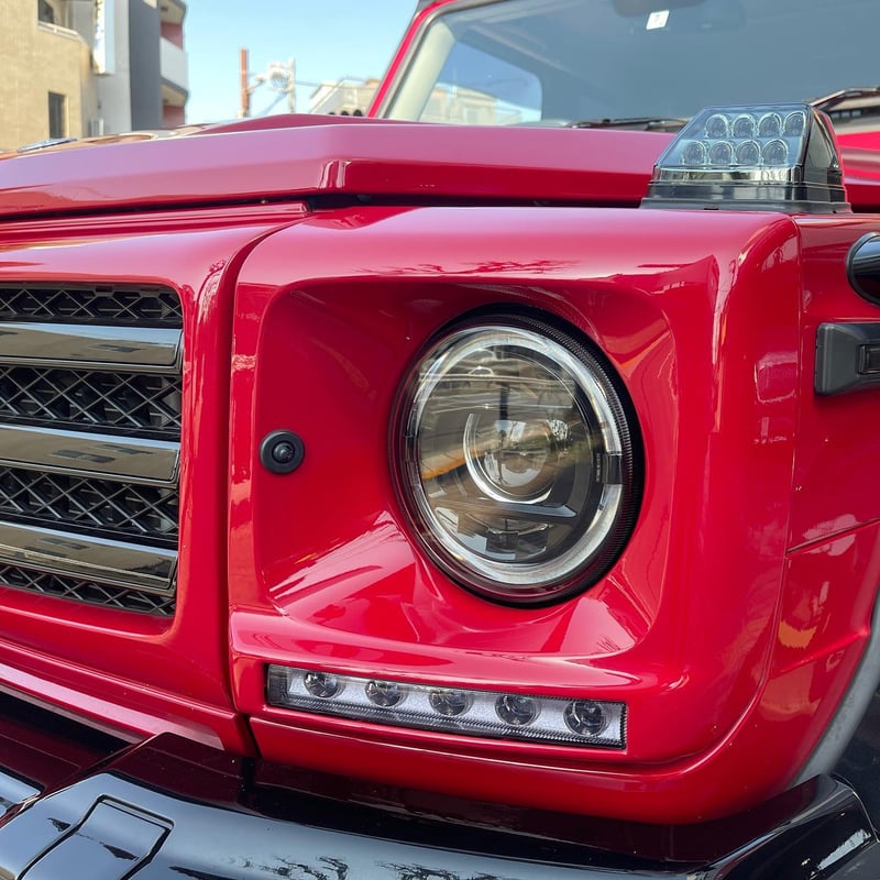 ベンツ W463 ベッドライト 左右セット Gクラス ゲレンデ やや訳あり