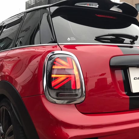 BMW MINI F55/F56/F57 前期用 ユニオンジャック LEDテールランプ スモーク/レッド 後期仕様 ミニ 商品番号4303