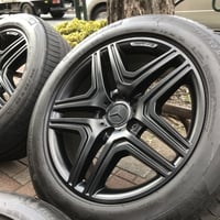 中古 ベンツ Gクラス W463 G63 AMG純正 ゲレンデヴァーゲン 20インチ マットブラック塗装済 G500/G550/G63/AMG/G350d PCD130
