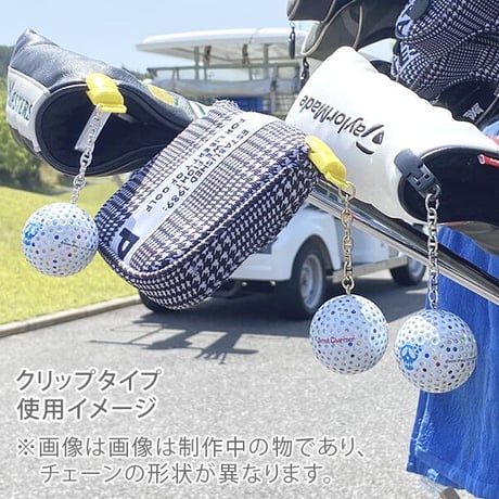 Jimy'sCharmer ゴルフボール キーホルダー/クリップ