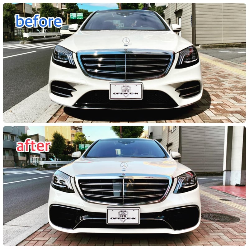 ベンツ Sクラス W222 ロングボディ用 後期 S63スタイル ボディキット 