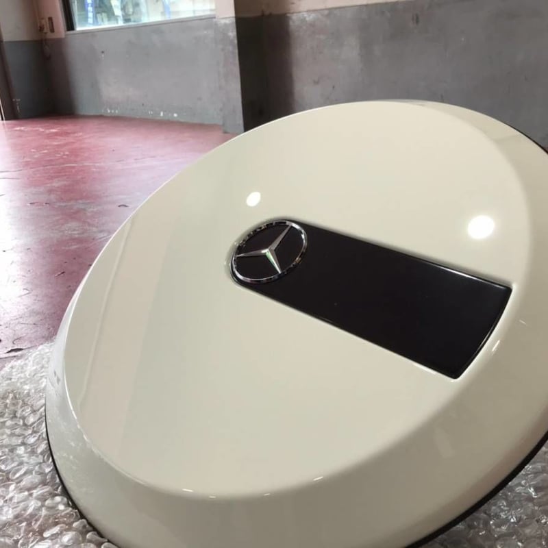 中古 ベンツ Gクラス W463 ゲレンデ 純正 リア スペアタイヤ背面カバー