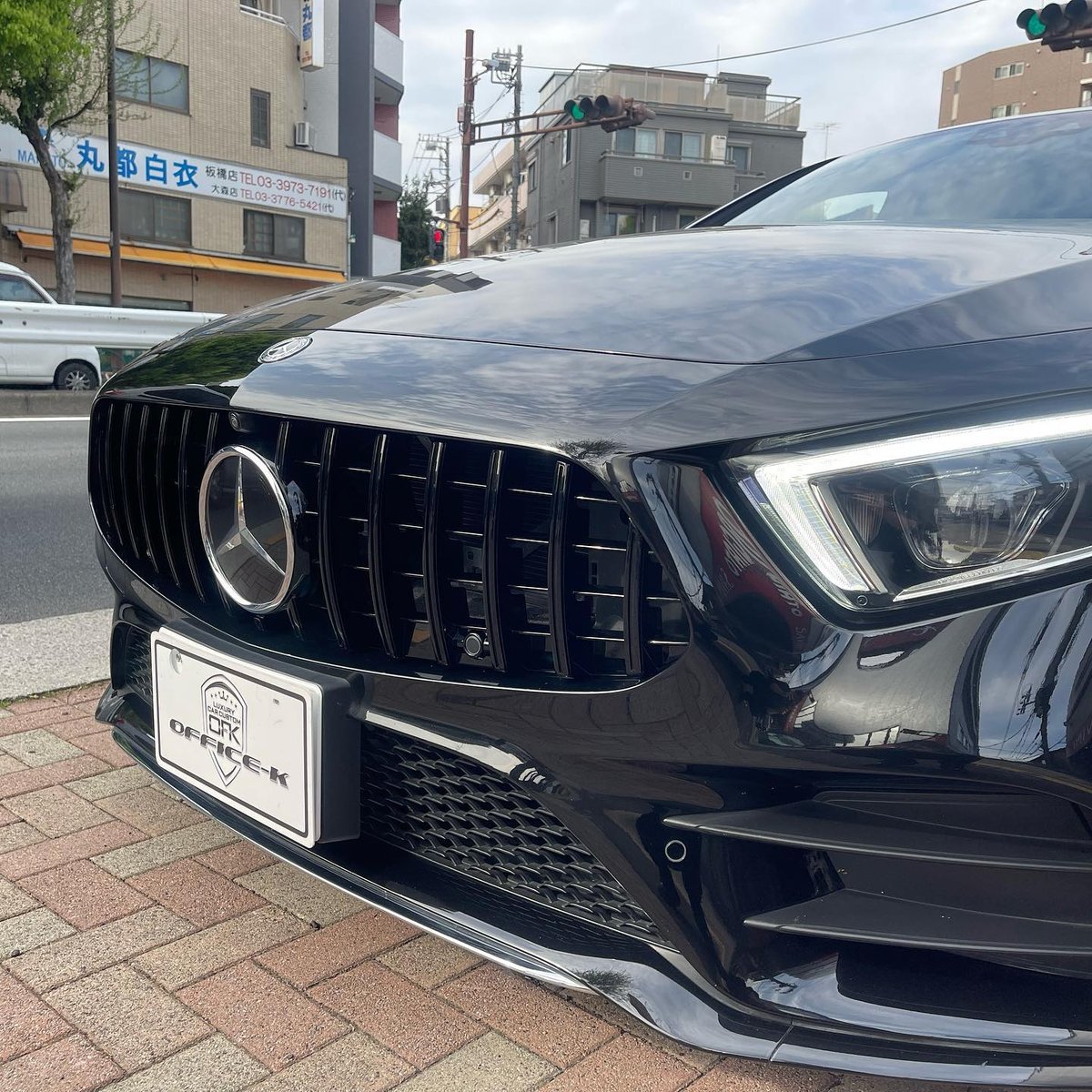 ベンツ CLSクラス C257 パナメリカーナグリル オールブラック 縦 ベンツ CLSクラス C257 パナメリカーナグリル オールブラック 縦