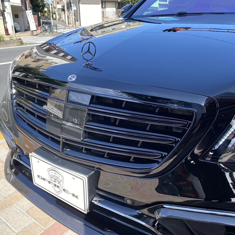 ベンツ Sクラス W222 V12 マイバッハ グリル オールブラック ベンツ Sクラス W222 V12 マイバッハ グリル オールブラック