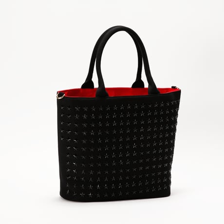 GLAMJAM スタッズバッグ　Gサイズ HOSHI×ブラック×ブラック×レッド グラムジャム