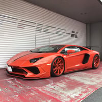 EARTH ランボルギーニ アヴェンタドールSV LP750 フロント/サイドスポイラーセット カーボン