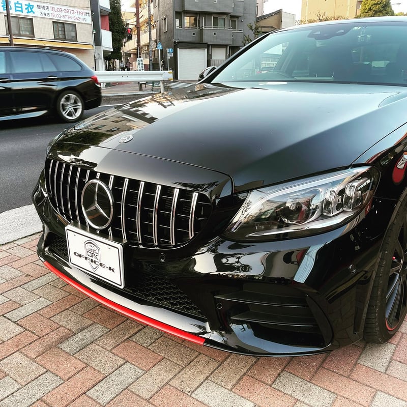 ベンツ Cクラス W205 後期 カメラ無車用 パナメリカーナグリル 商品 