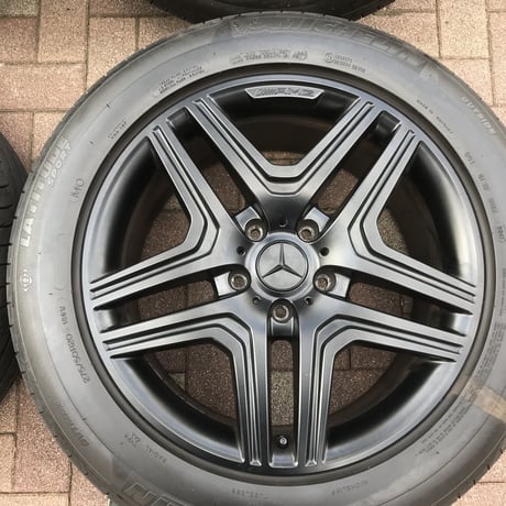 中古 ベンツ Gクラス W463 G63 AMG純正 ゲレンデヴァーゲン 20インチ マットブラック塗装済 G500/G550/G63/AMG/G350d PCD130